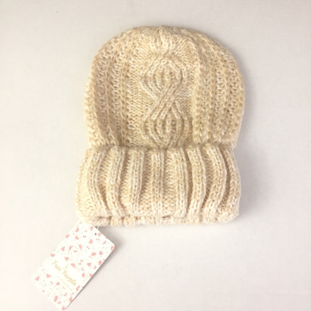 NWT Free People Knit Slouchy Hat OS